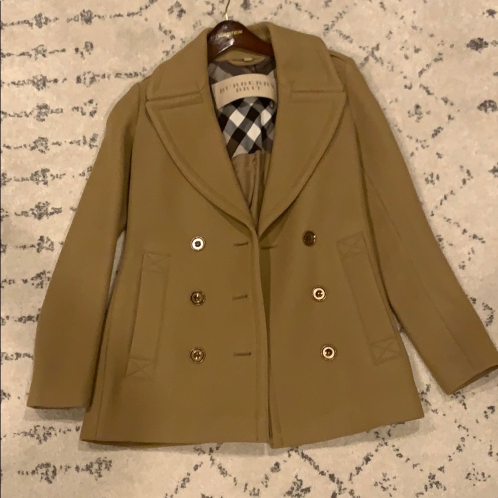Beautiful burberry pea coat